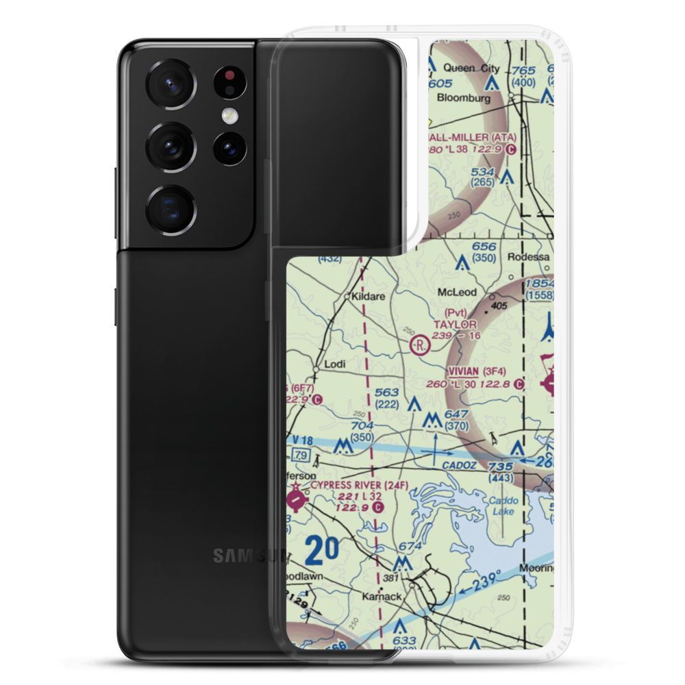 Taylor Field (TE72) VFR Sectional Samsung Case Samsung Galaxy S21 Ultra model shown