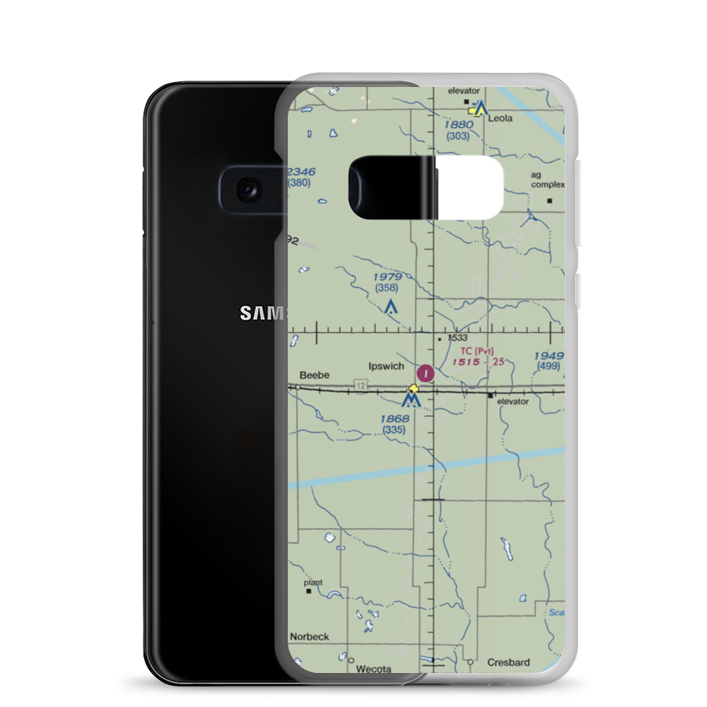 Tc Field (2SD9) VFR Sectional Samsung Case Samsung Galaxy S10e model shown