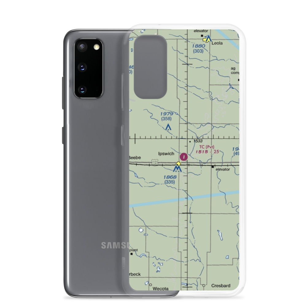 Tc Field (2SD9) VFR Sectional Samsung Case Samsung Galaxy S20 model shown