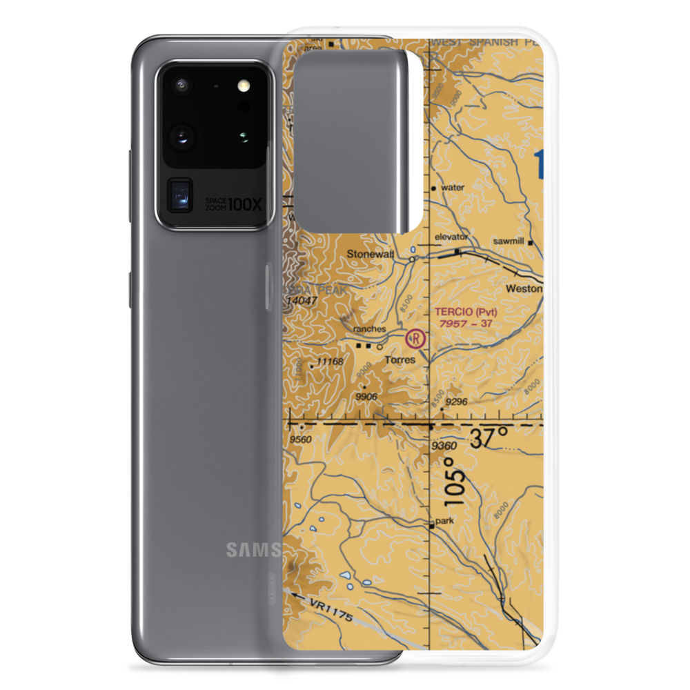 Tercio Ranch Airstrip (3CO4) VFR Sectional Samsung Case Samsung Galaxy S20 Ultra model shown