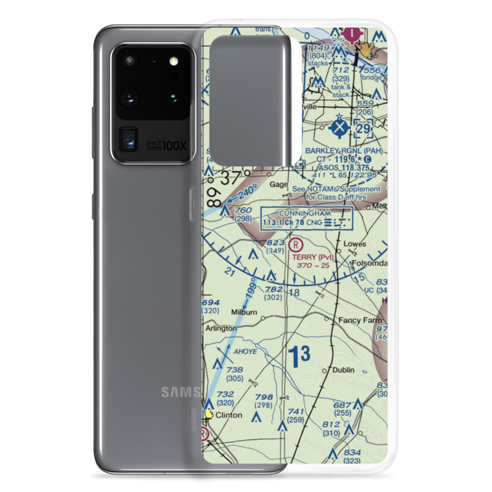 Terry Field (74KY) VFR Sectional Samsung Case Samsung Galaxy S20 Ultra model shown