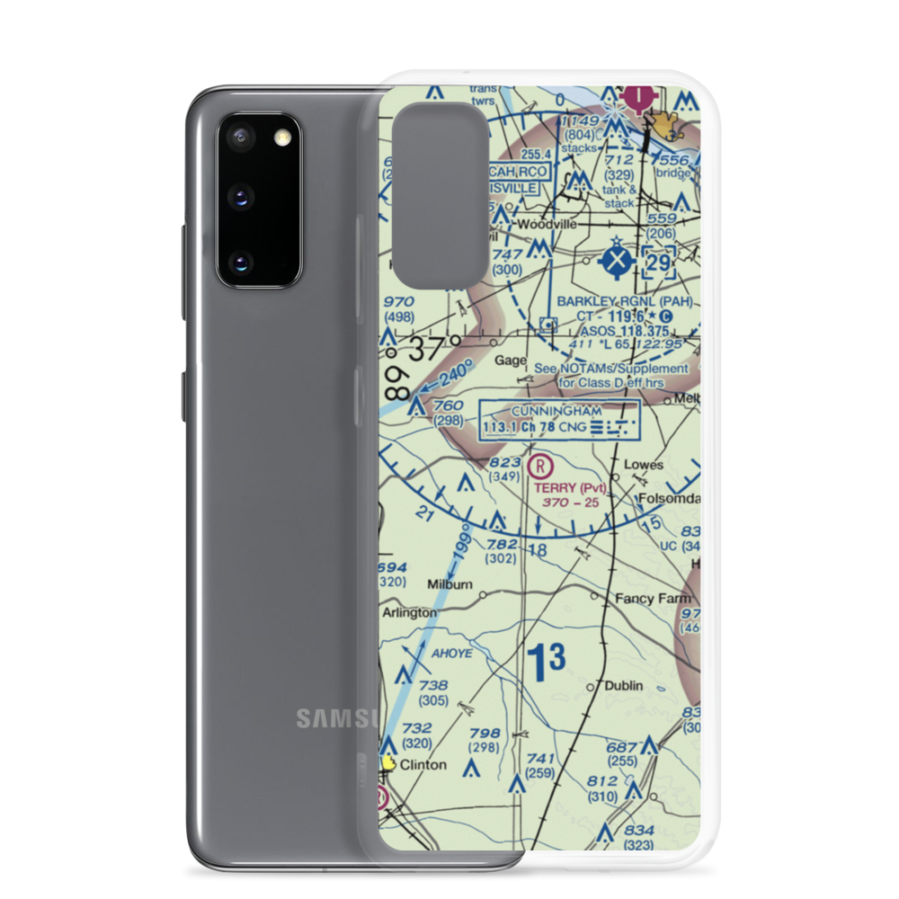 Terry Field (74KY) VFR Sectional Samsung Case Samsung Galaxy S20 model shown