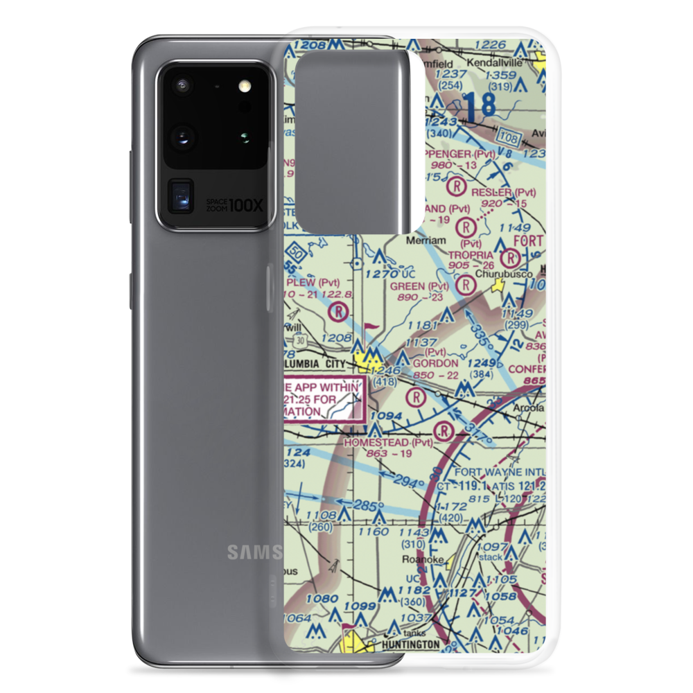 Terry's Airport (3IG3) VFR Sectional Samsung Case Samsung Galaxy S20 Ultra model shown