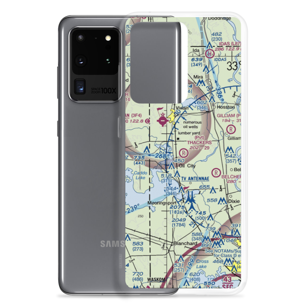 Thackers Airport (5F8) VFR Sectional Samsung Case Samsung Galaxy S20 Ultra model shown