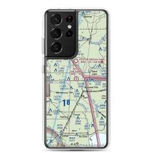 The Farm Airport (2MI6) VFR Sectional Samsung Case