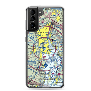 Theodore Francis Green State Airport (PVD) VFR Sectional Samsung Case