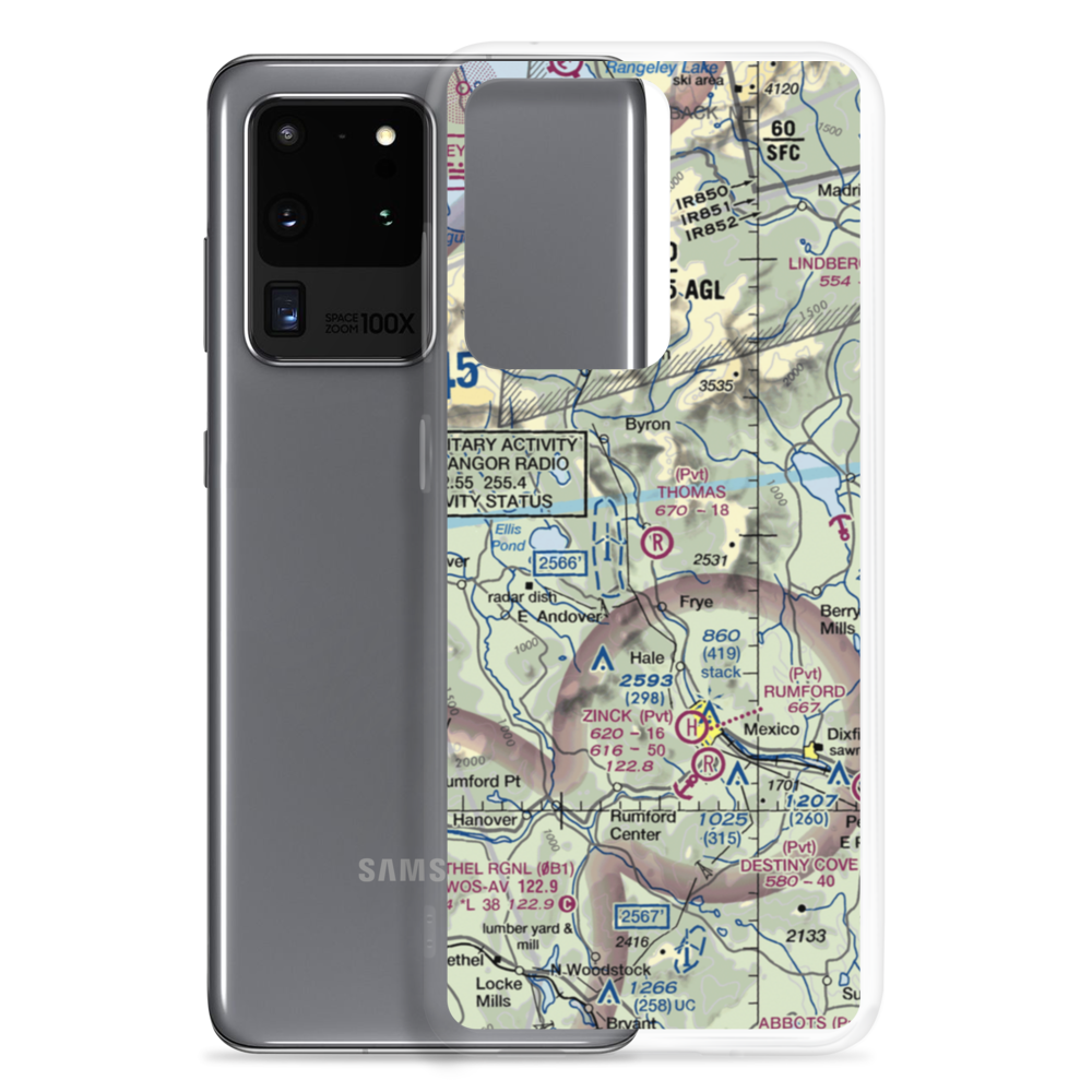 Thomas Airport (ME17) VFR Sectional Samsung Case Samsung Galaxy S20 Ultra model shown