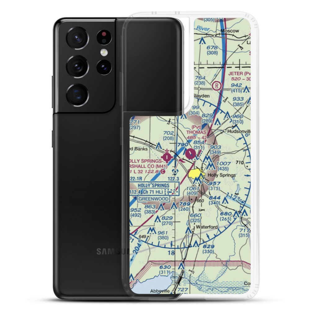 Thomas Field (3MS1) VFR Sectional Samsung Case Samsung Galaxy S21 Ultra model shown