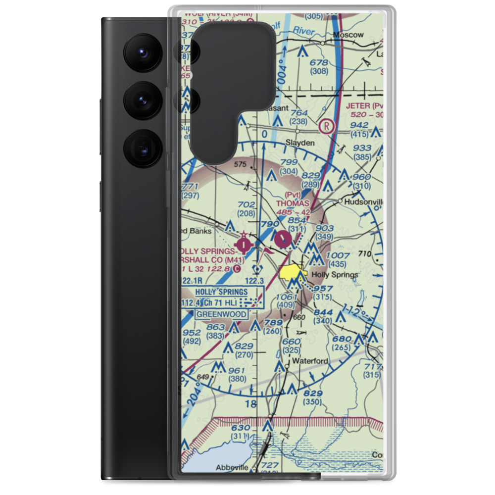 Thomas Field (3MS1) VFR Sectional Samsung Case Samsung Galaxy S22 Ultra model shown