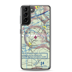 Thomaston Upson County Airport (OPN) VFR Sectional Samsung Case