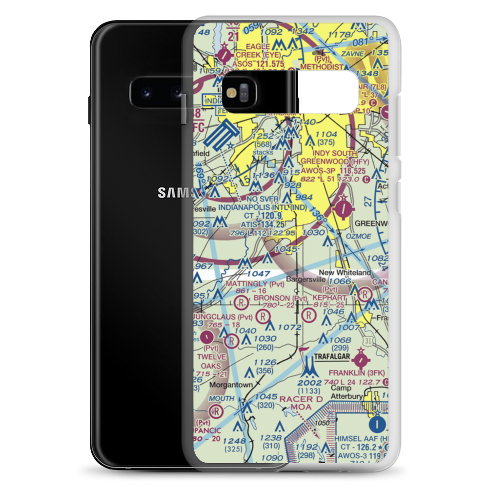 Thorn Field (7II9) VFR Sectional Samsung Case Samsung Galaxy S10+ model shown
