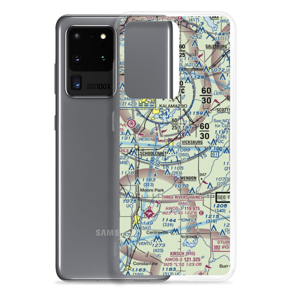 Thrall Lake Airport (7MI3) VFR Sectional Samsung Case Samsung Galaxy S20 Ultra model shown