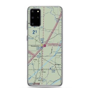 Throckmorton Municipal Airport (72F) VFR Sectional Samsung Case