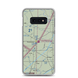 Throckmorton Municipal Airport (72F) VFR Sectional Samsung Case