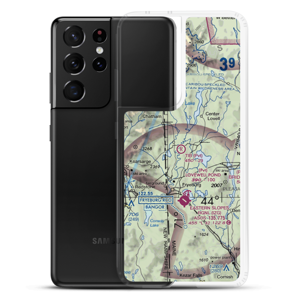 Tib Field (40ME) VFR Sectional Samsung Case Samsung Galaxy S21 Ultra model shown