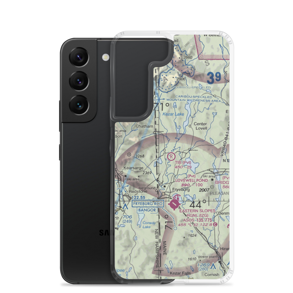 Tib Field (40ME) VFR Sectional Samsung Case Samsung Galaxy S22 model shown