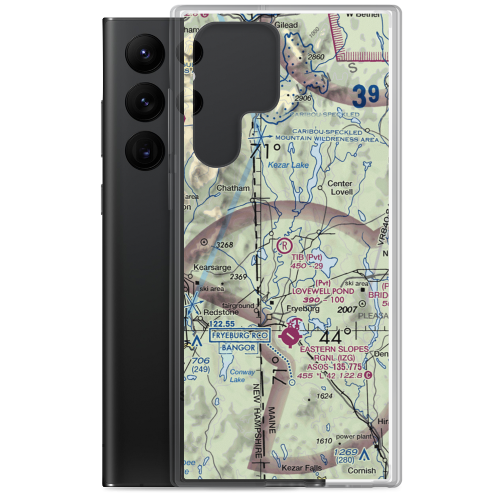 Tib Field (40ME) VFR Sectional Samsung Case Samsung Galaxy S22 Ultra model shown