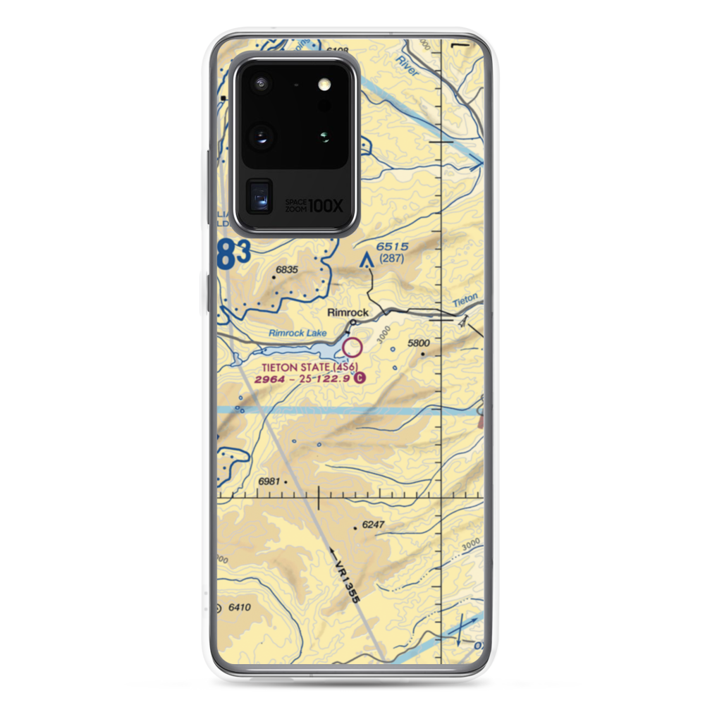 Tieton State Airport (4S6) VFR Sectional Samsung Case Samsung Galaxy S20 Ultra model shown