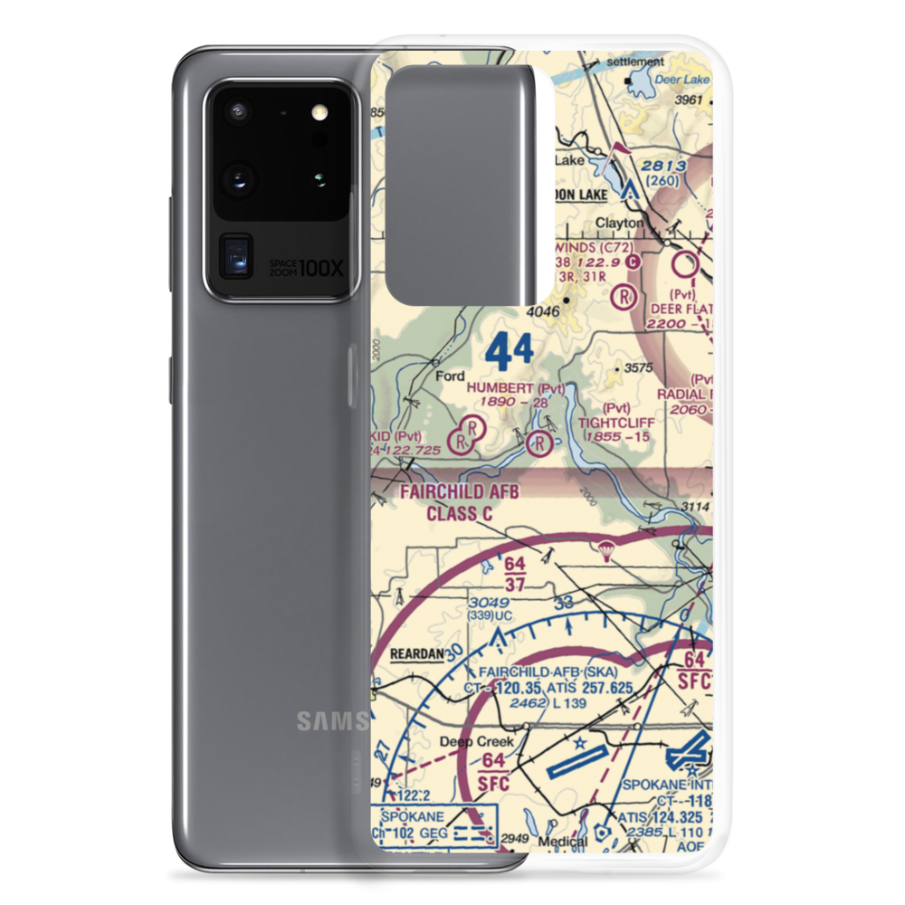 Tightcliff Airport (16WA) VFR Sectional Samsung Case Samsung Galaxy S20 Ultra model shown