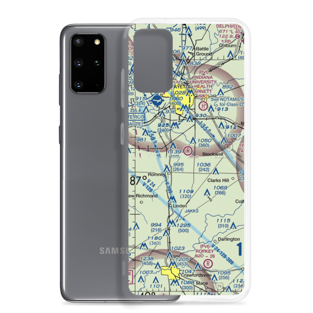 Timber House Airport (31IN) VFR Sectional Samsung Case Samsung Galaxy S20 Plus model shown