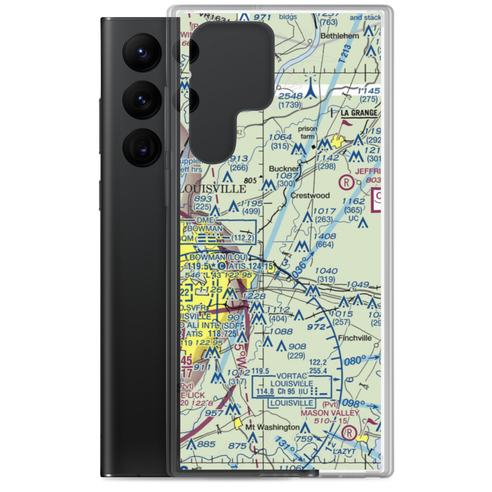 Timmons Field (92KY) VFR Sectional Samsung Case Samsung Galaxy S22 Ultra model shown
