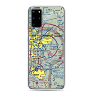 Tinker Air Force Base (TIK) VFR Sectional Samsung Case