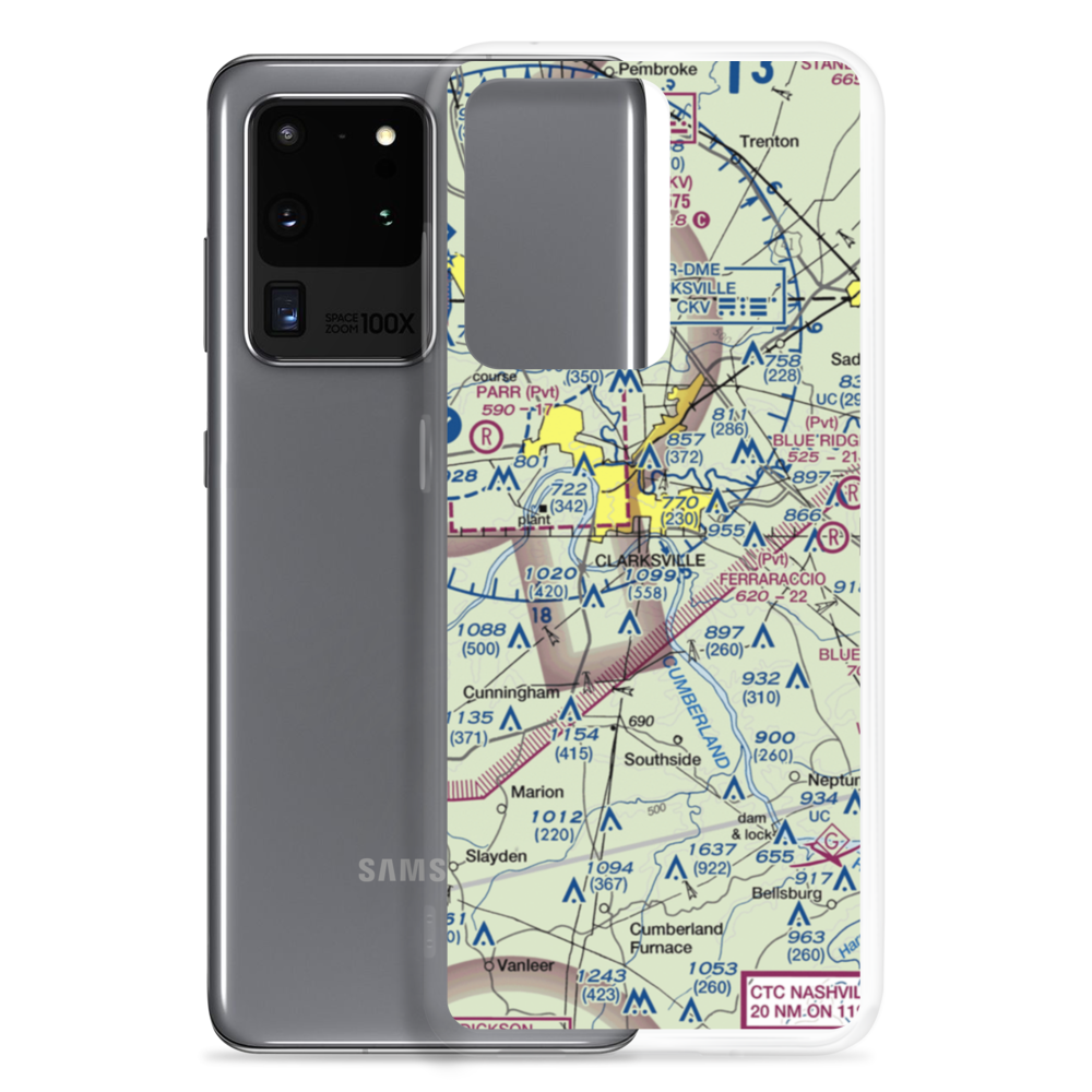 Titan Field (TN23) VFR Sectional Samsung Case Samsung Galaxy S20 Ultra model shown