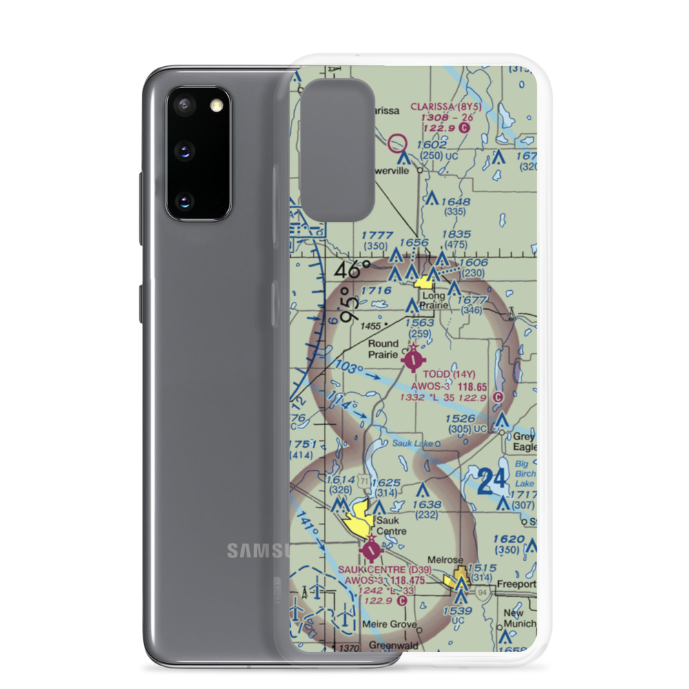 Todd Field (14Y) VFR Sectional Samsung Case Samsung Galaxy S20 model shown