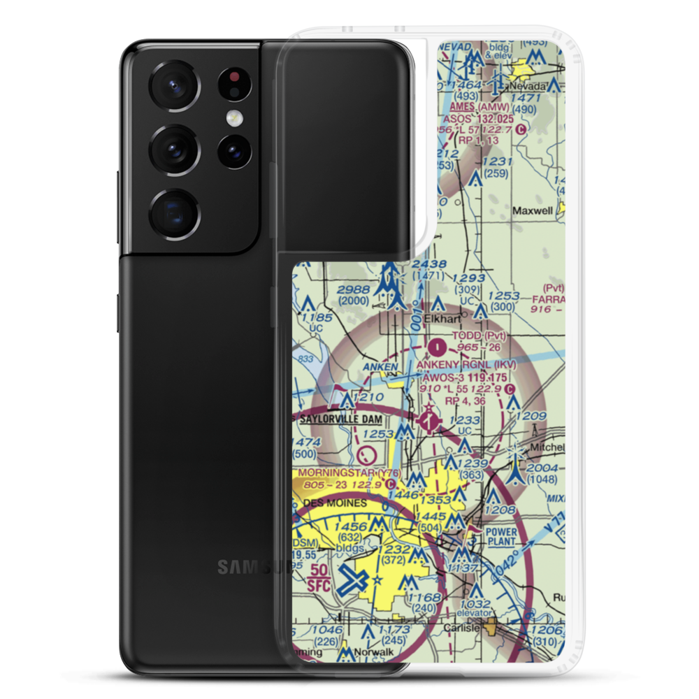 Todd Field (46IA) VFR Sectional Samsung Case Samsung Galaxy S21 Ultra model shown