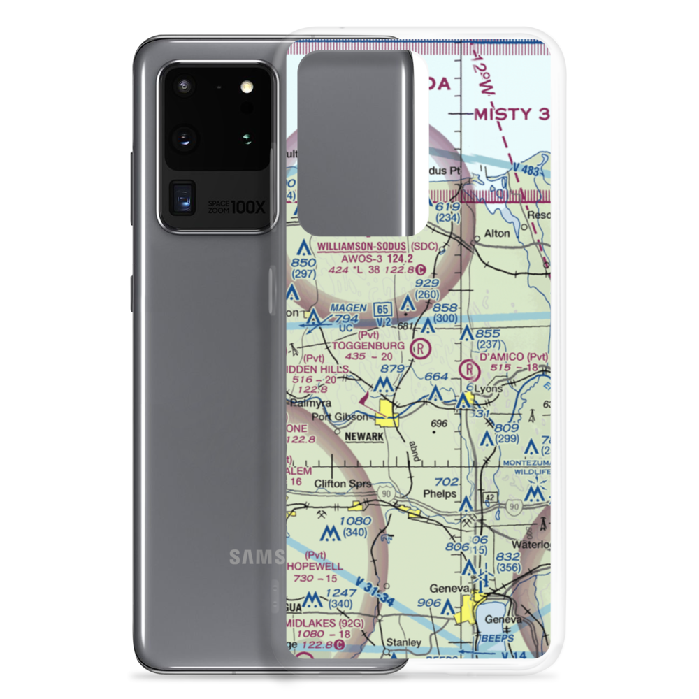Toggenburg Farms Airport (5NK1) VFR Sectional Samsung Case Samsung Galaxy S20 Ultra model shown