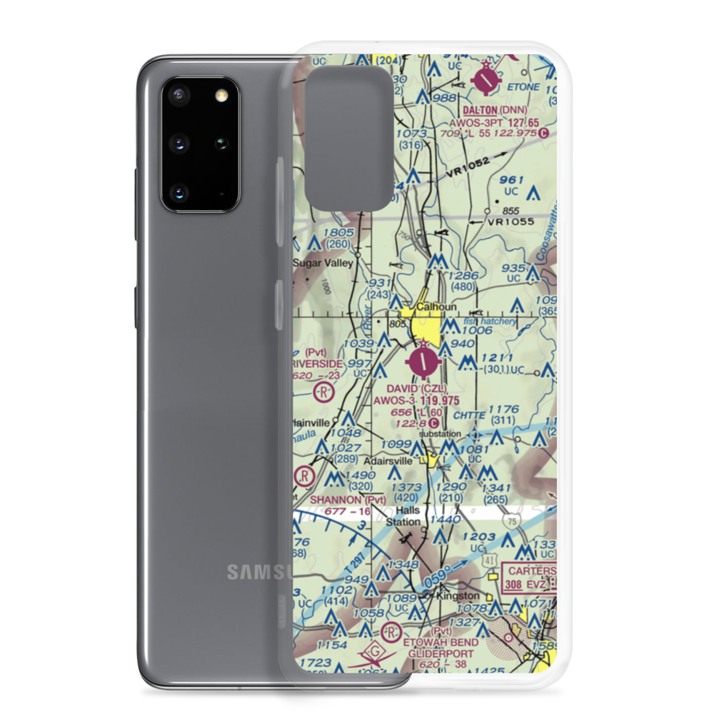 Tom B. David Field (CZL) VFR Sectional Samsung Case Samsung Galaxy S20 Plus model shown