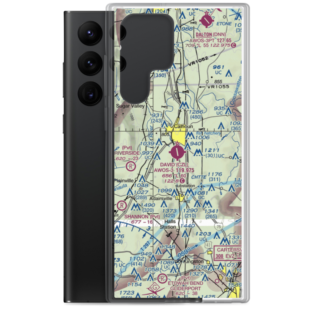 Tom B. David Field (CZL) VFR Sectional Samsung Case Samsung Galaxy S22 Ultra model shown