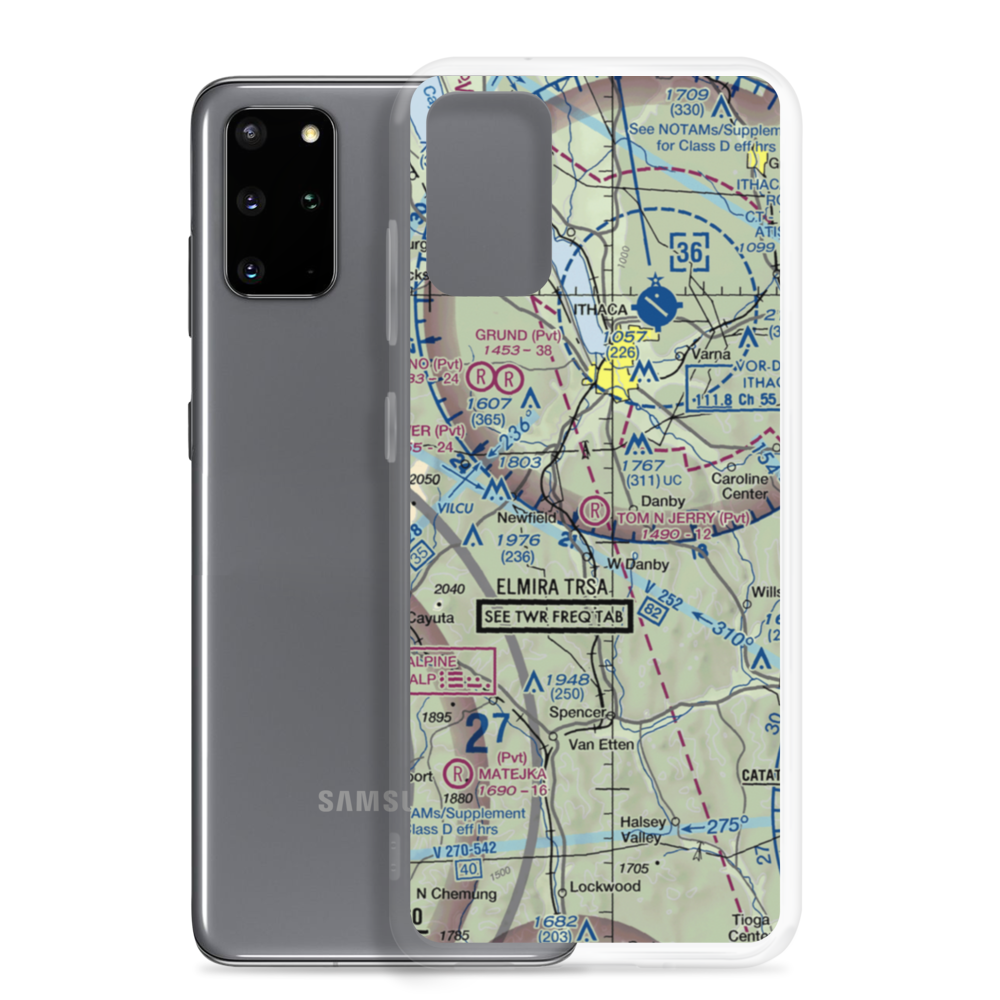 Tom N' Jerry Airport (NK05) VFR Sectional Samsung Case Samsung Galaxy S20 Plus model shown