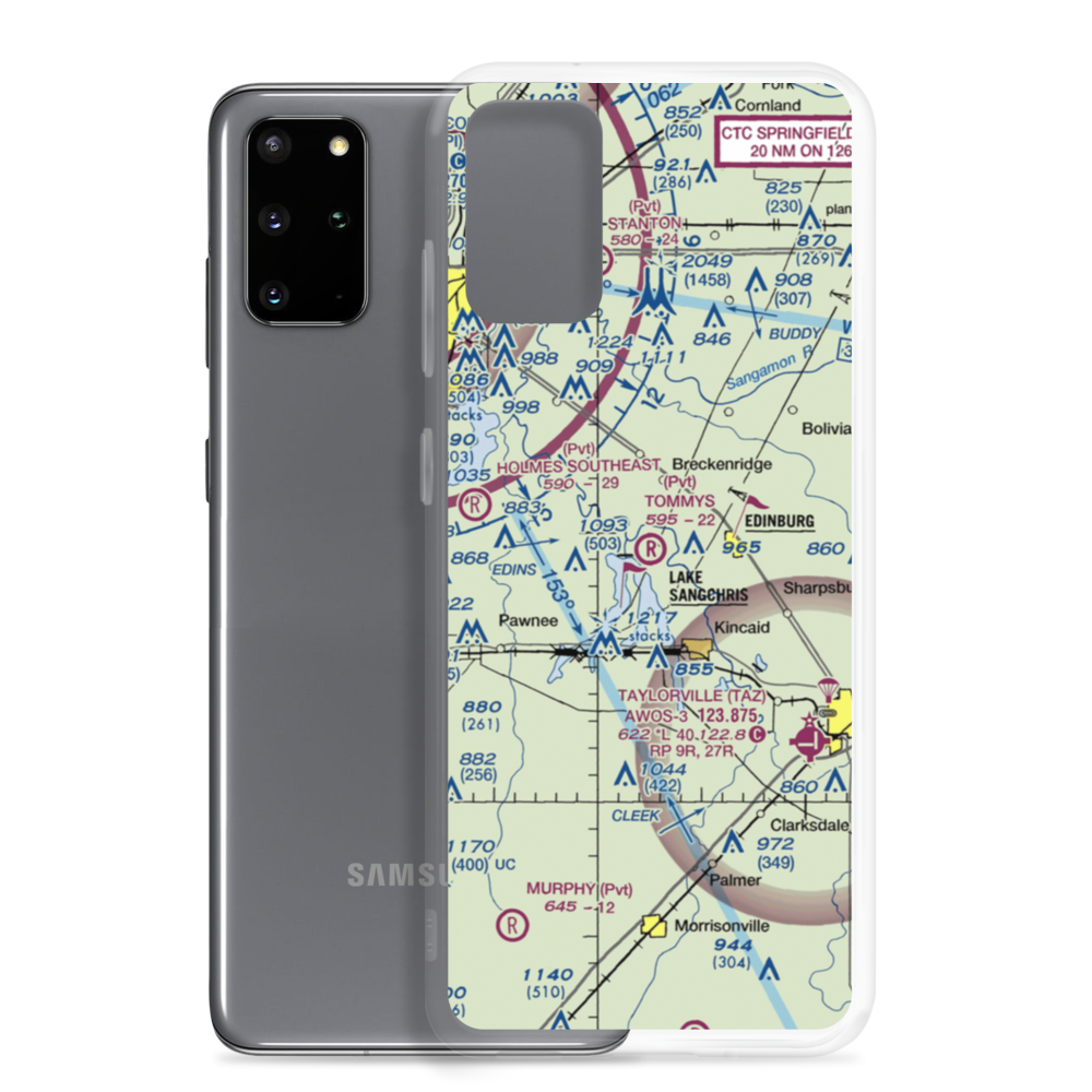 Tommy's Airpark (9LL5) VFR Sectional Samsung Case Samsung Galaxy S20 Plus model shown