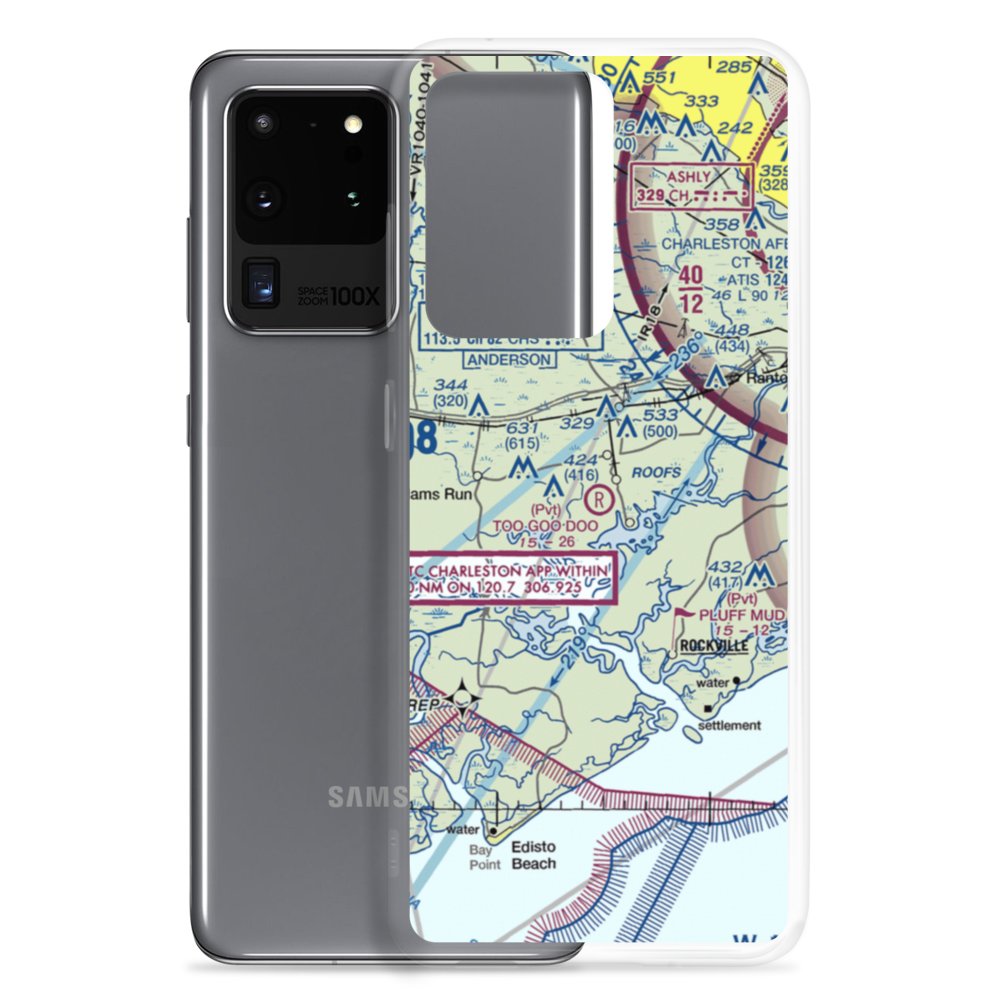Too Goo Doo Farms Airport (SC51) VFR Sectional Samsung Case Samsung Galaxy S20 Ultra model shown