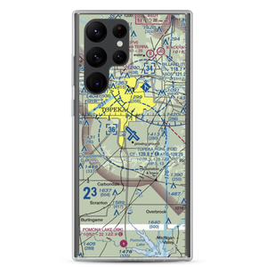 Topeka Regional Airport - Forbes Field (FOE) VFR Sectional Samsung Case