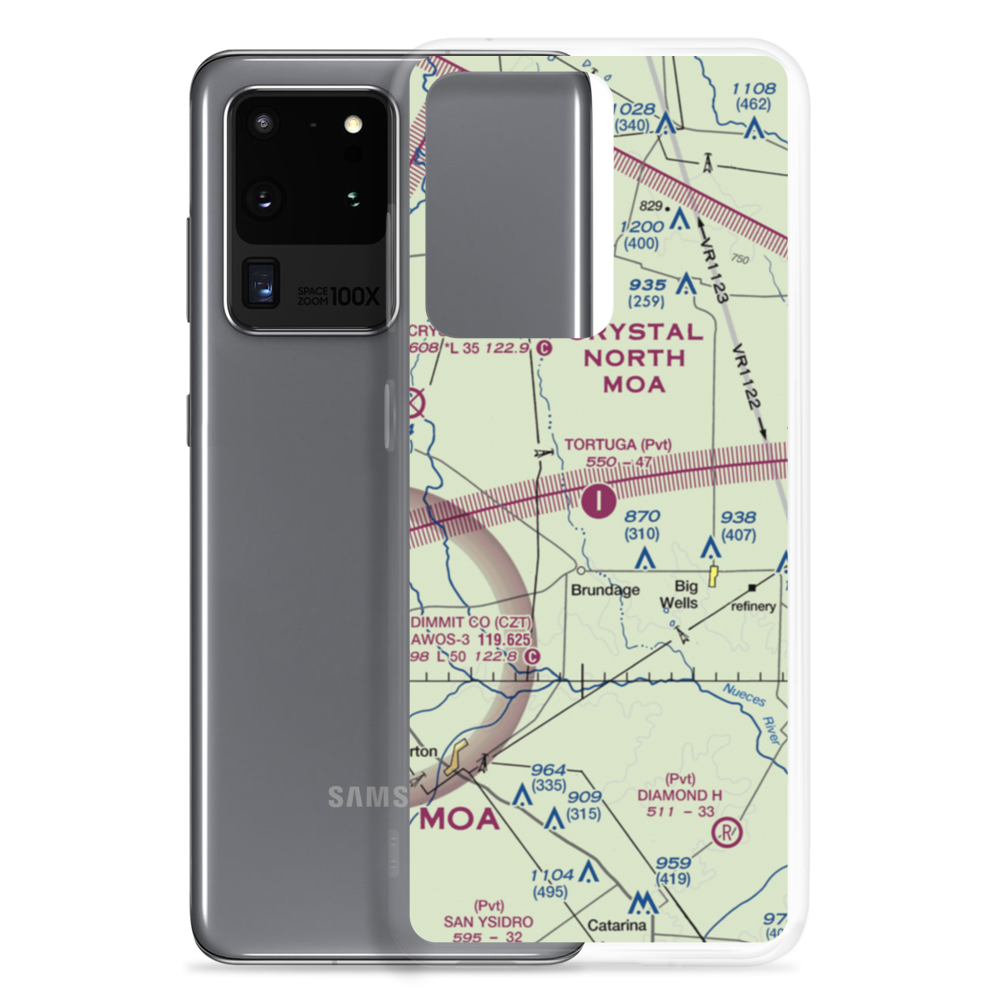 Tortuga Ranch Airport (XA93) VFR Sectional Samsung Case Samsung Galaxy S20 Ultra model shown