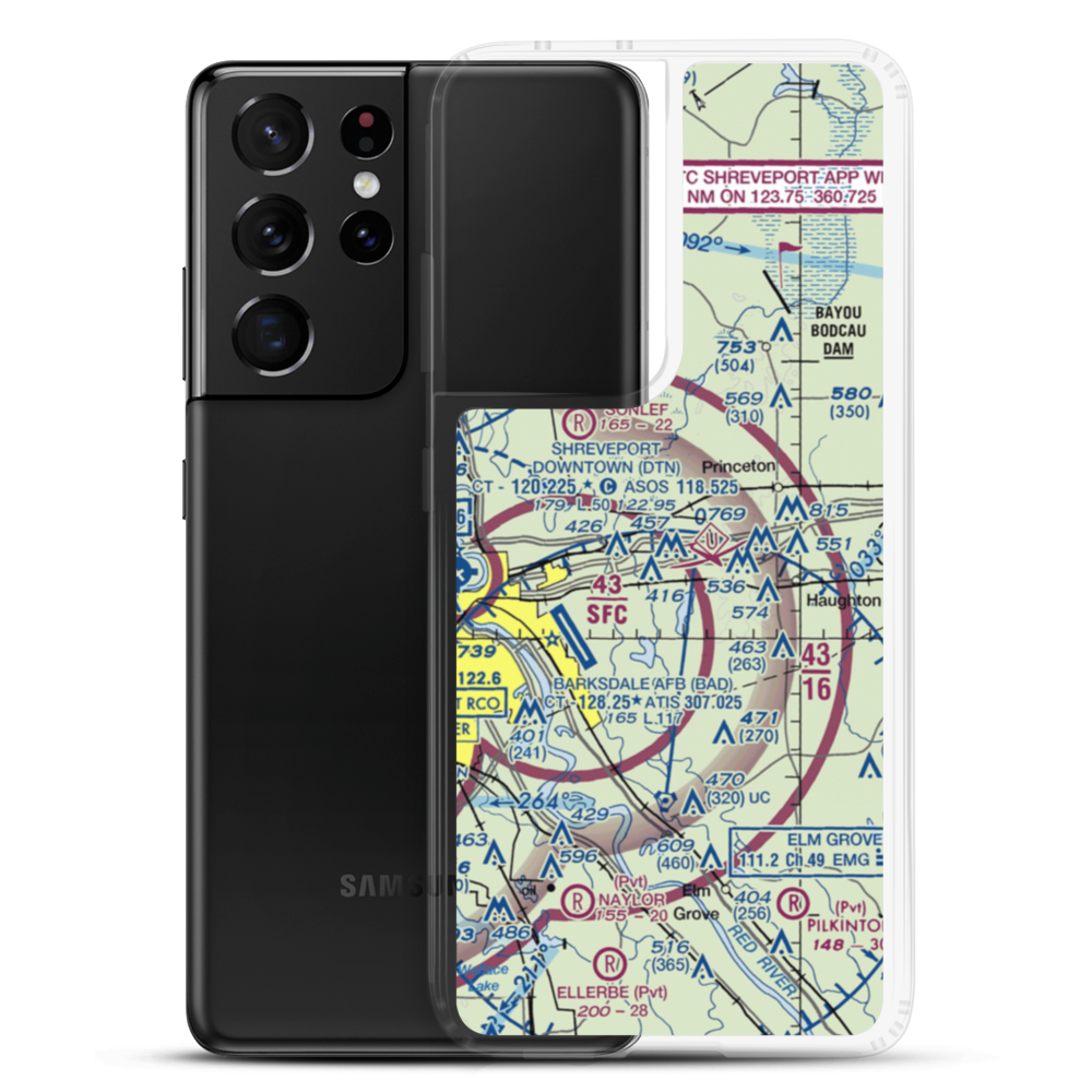 Touchstone Ridge Ultralightport (84LA) VFR Sectional Samsung Case Samsung Galaxy S21 Ultra model shown