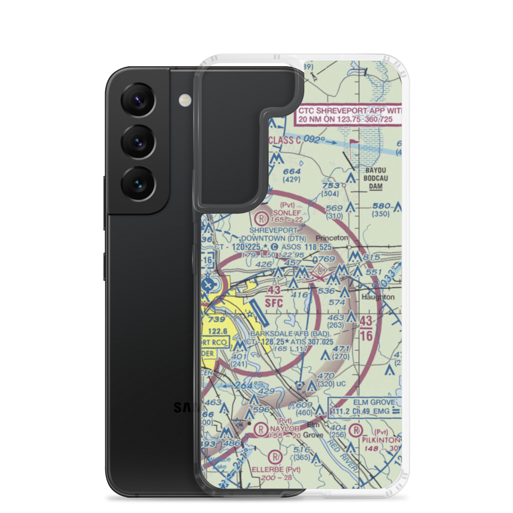 Touchstone Ridge Ultralightport (84LA) VFR Sectional Samsung Case Samsung Galaxy S22 model shown