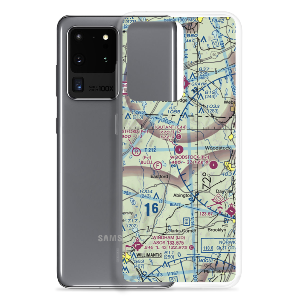 Toutant Airport (C44) VFR Sectional Samsung Case Samsung Galaxy S20 Ultra model shown
