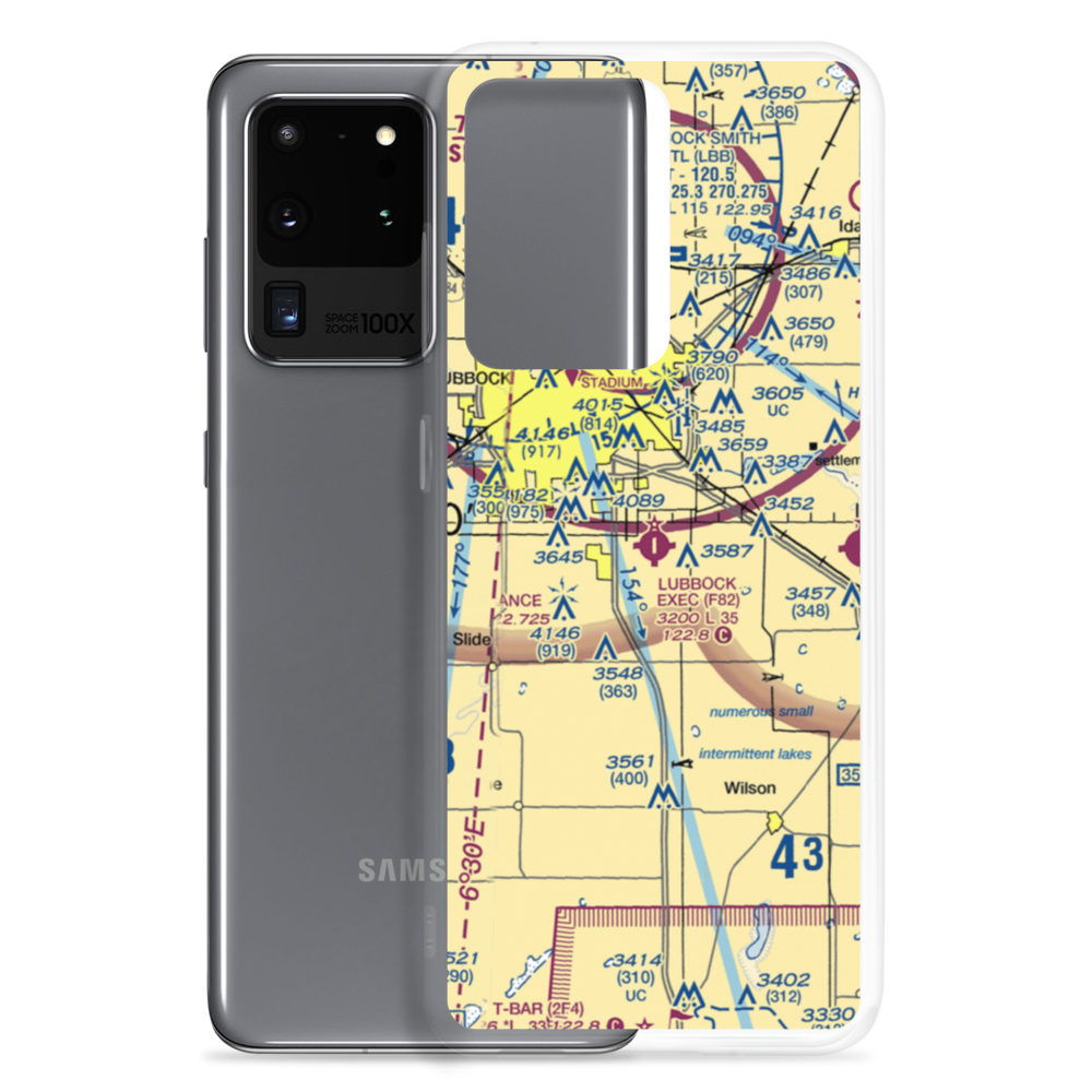 Town & Country Airpark (F82) VFR Sectional Samsung Case Samsung Galaxy S20 Ultra model shown