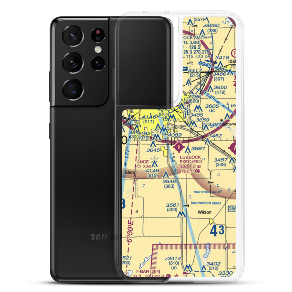 Town & Country Airpark (F82) VFR Sectional Samsung Case Samsung Galaxy S21 Ultra model shown