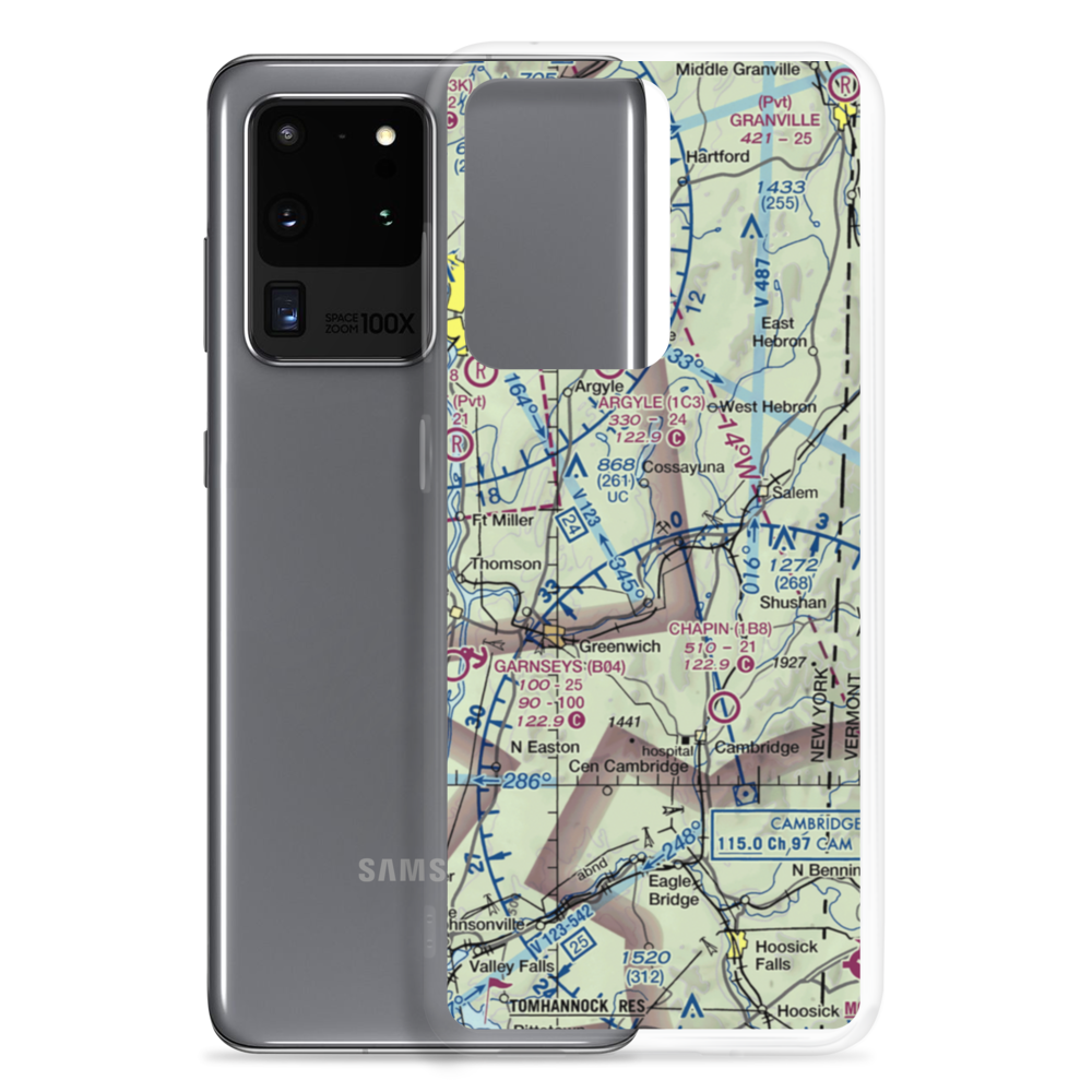 Tracy Field (4NK2) VFR Sectional Samsung Case Samsung Galaxy S20 Ultra model shown