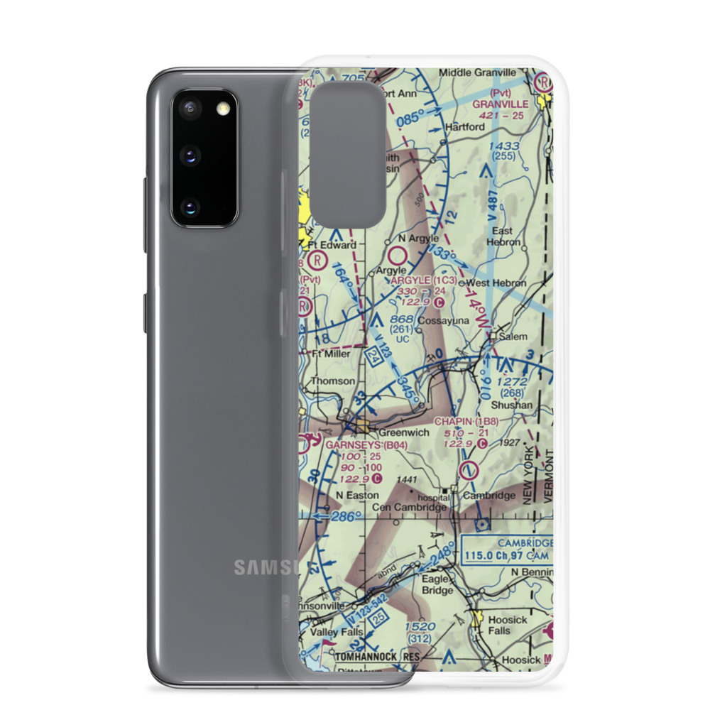 Tracy Field (4NK2) VFR Sectional Samsung Case Samsung Galaxy S20 model shown