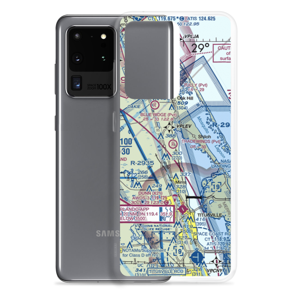 Tradewinds Aerodrome (3FD6) VFR Sectional Samsung Case Samsung Galaxy S20 Ultra model shown