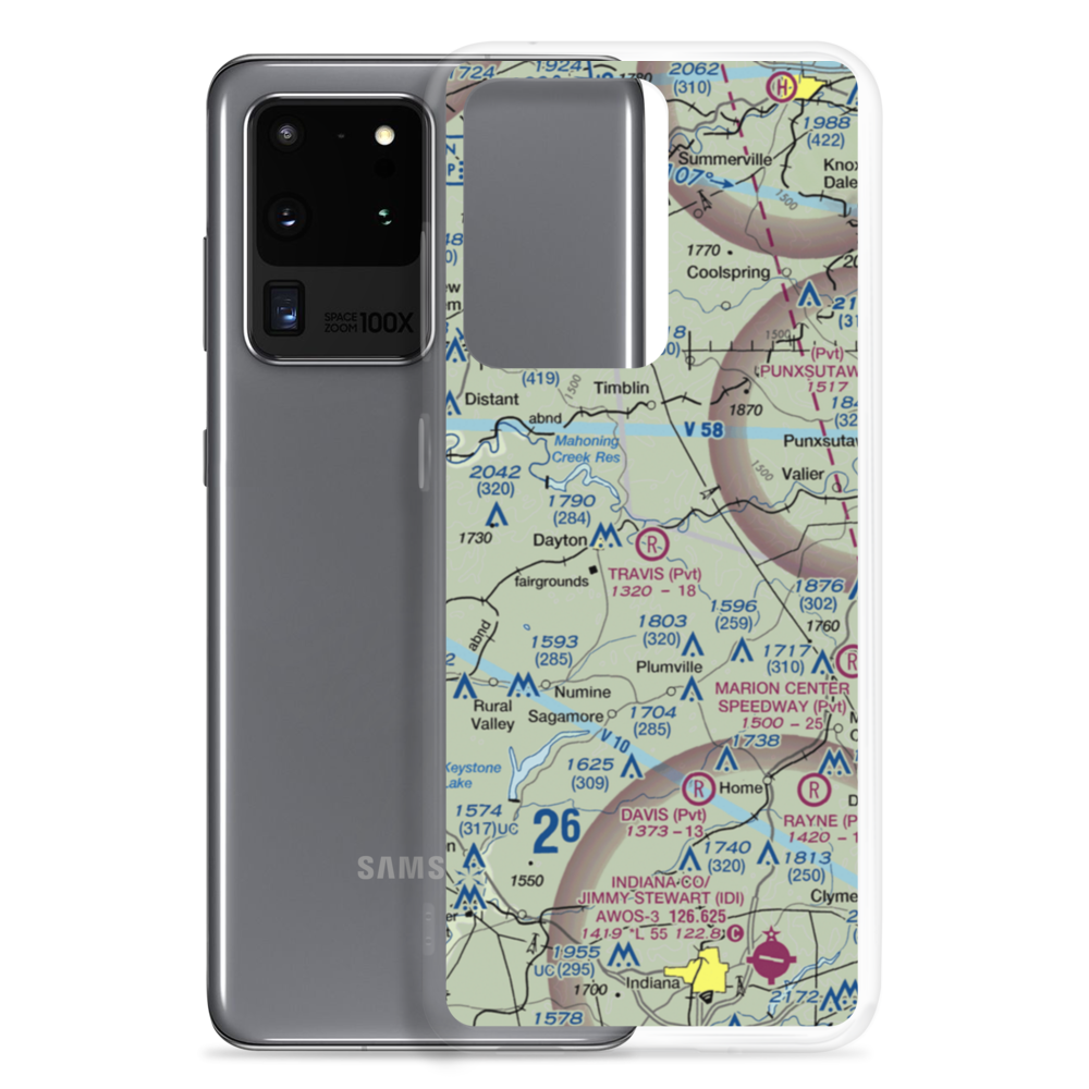 Travis Airport (PS98) VFR Sectional Samsung Case Samsung Galaxy S20 Ultra model shown