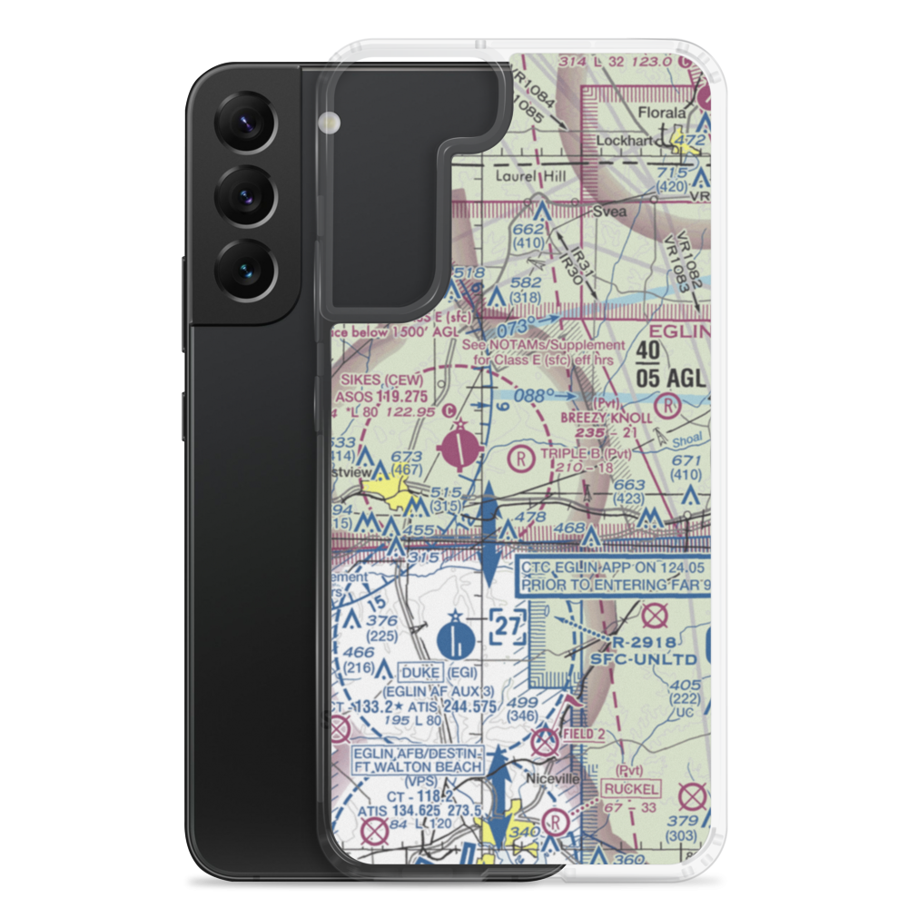 Triple B Airpark (FL81) VFR Sectional Samsung Case Samsung Galaxy S22 Plus model shown