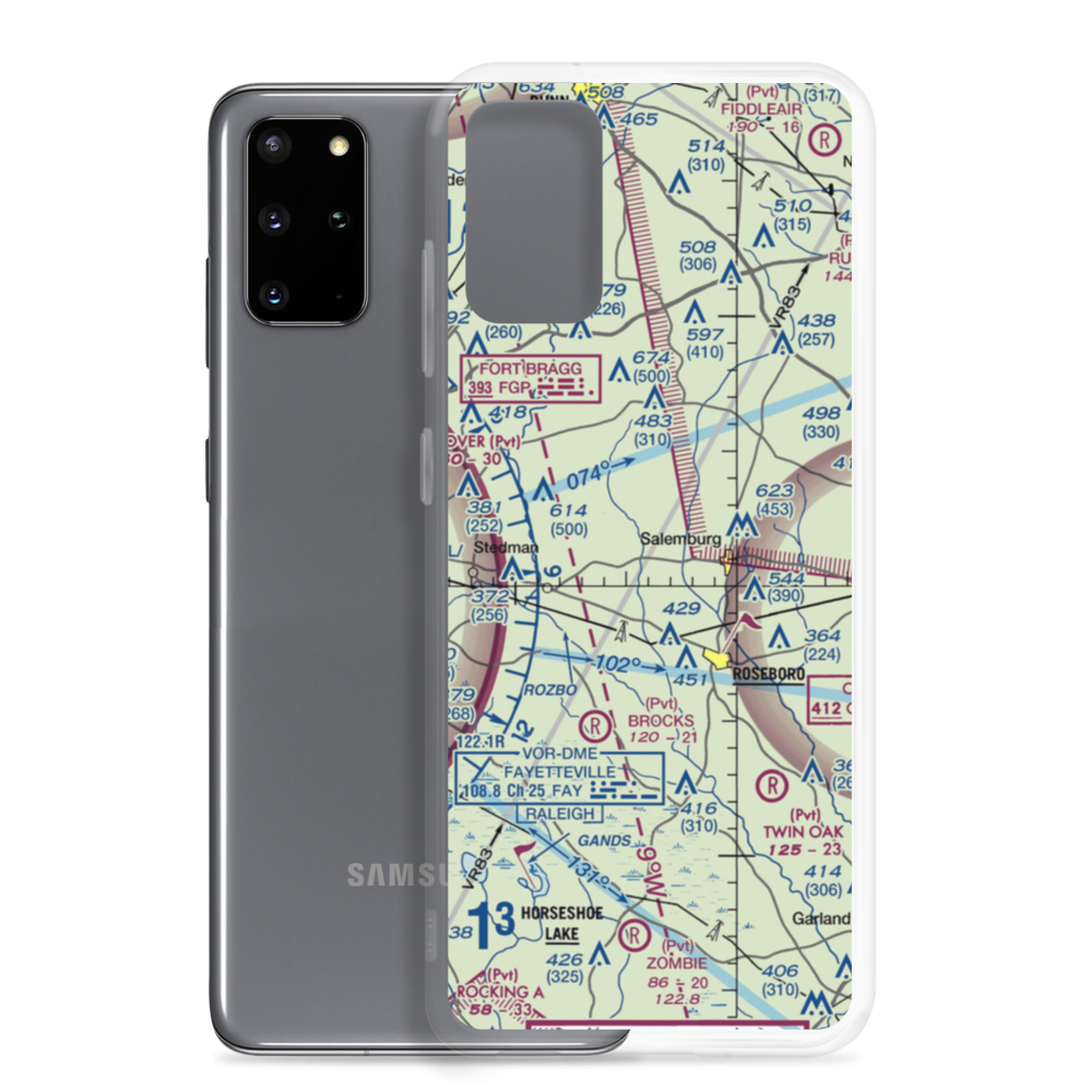 Triple F Airpark (9NR7) VFR Sectional Samsung Case Samsung Galaxy S20 Plus model shown
