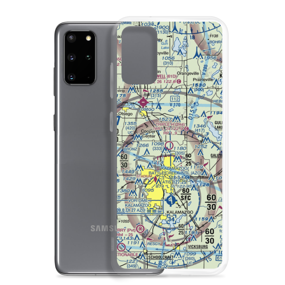 Triple H Airport (2H4) VFR Sectional Samsung Case Samsung Galaxy S20 Plus model shown