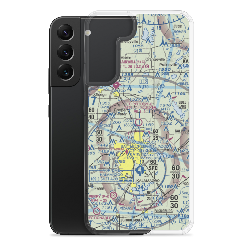 Triple H Airport (2H4) VFR Sectional Samsung Case Samsung Galaxy S22 Plus model shown